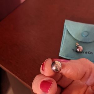 Tiffany and company 10 mm sterling silver ball earrings